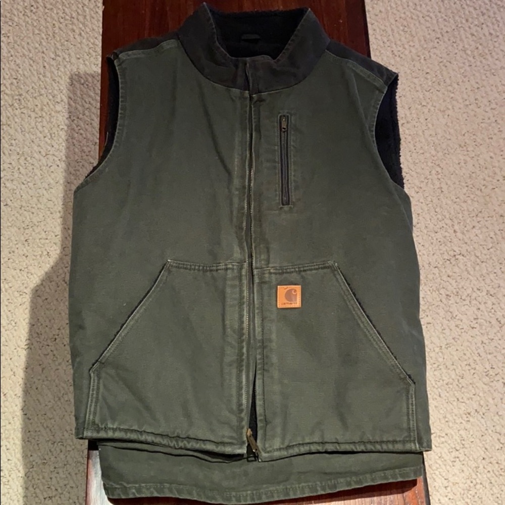 Men’s XL Carhartt Sherpa Lined Vest